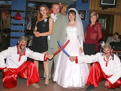 конкурсы на свадьбу, свадебное застолье