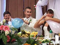 маскарадные костюмы свадьба, свадебные конкурсы - Геннадий Леонов